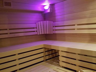 Private Sauna für unsere Gäste